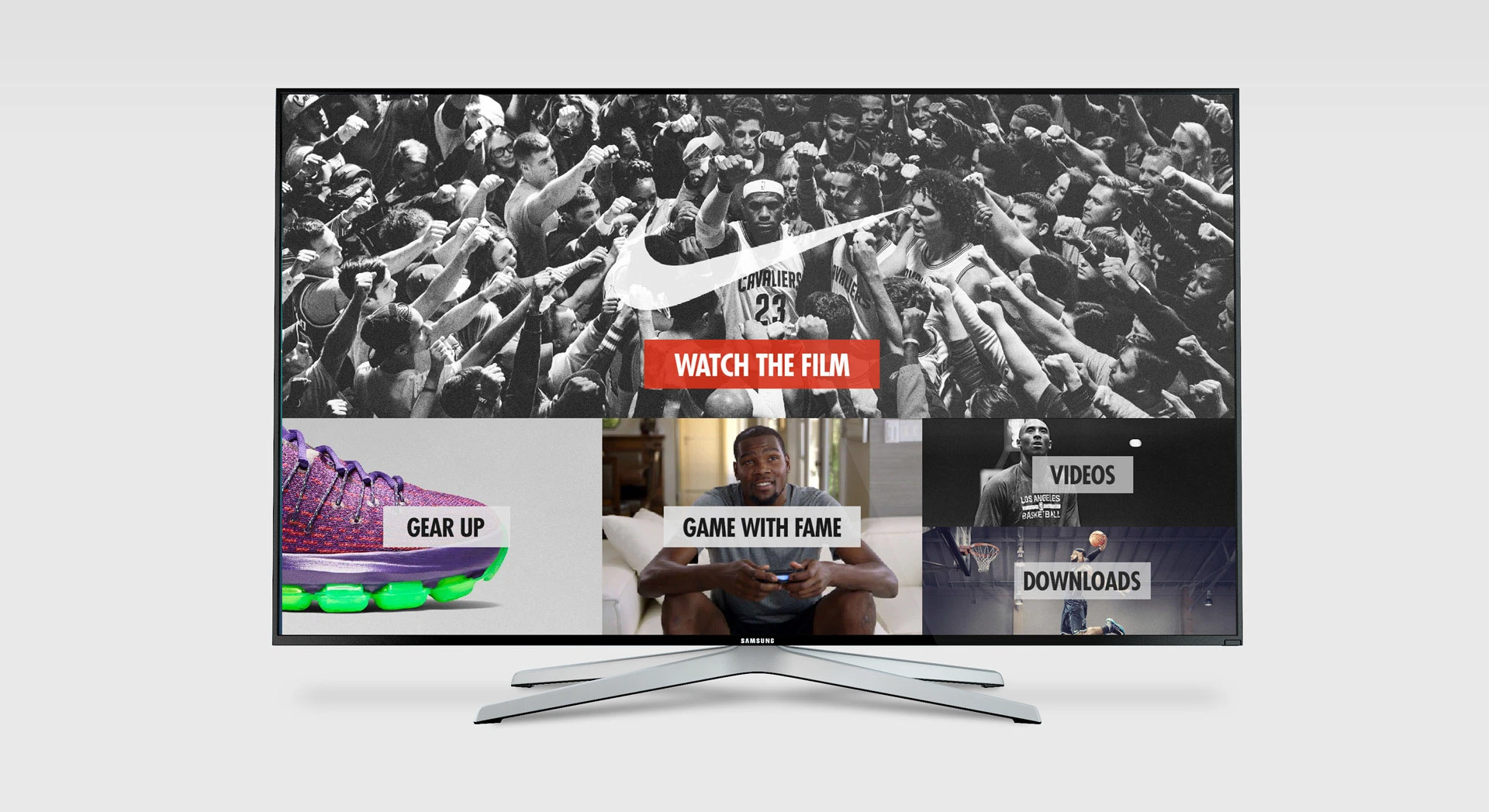 Nike Basketball — connected TV hub