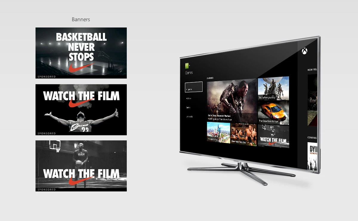 Nike Basketball — banner system